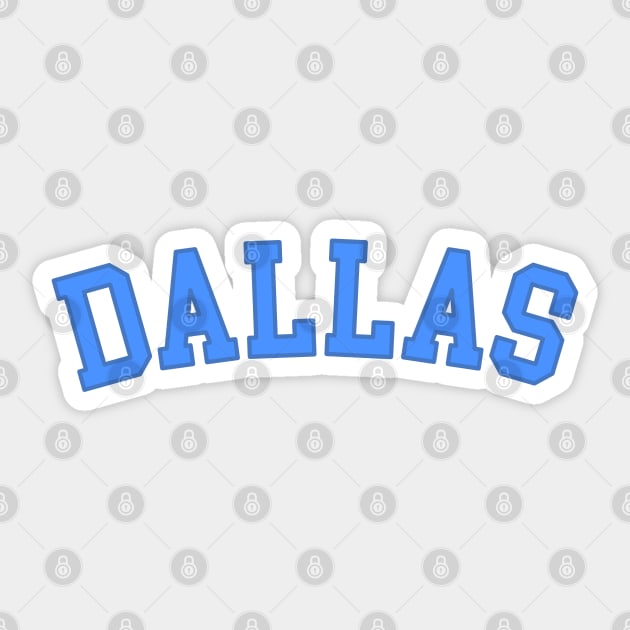 Dallas Sticker by nefuku